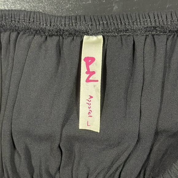 PZ Apparel Strapless Ruffle Top Floral Print Lightweight Cotton Mini Dress - L - Picture 8 of 11